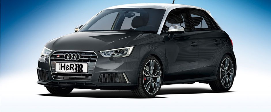 H&R Tieferlegungsfedern Sportfedernsätze für Audi A1 Typ 8X (Sportback) 